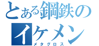 とある鋼鉄のイケメン（メタグロス）