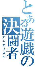 とある遊戯の決闘者（デュエリスト）