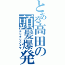 とある高田の頭髪爆発（チリチリアタマ）