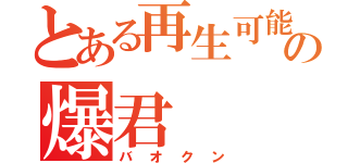 とある再生可能の爆君（バオクン）