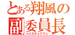 とある翔風の副委員長（バイスチェアマン）