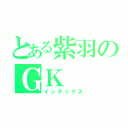 とある紫羽のＧＫ（インデックス）