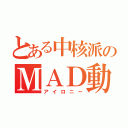 とある中核派のＭＡＤ動画（アイロニー）