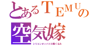 とあるＴＥＭＵの空気嫁（シリコンオッパイの着ぐるみ）