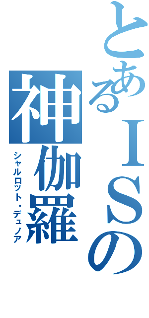 とあるＩＳの神伽羅（シャルロット・デュノア）