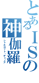 とあるＩＳの神伽羅（シャルロット・デュノア）