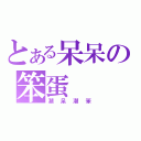 とある呆呆の笨蛋（潮呆潮笨）