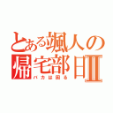 とある颯人の帰宅部日記Ⅱ（バカは困る）