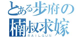 とある步府の楠叔求嫁（ＲＡＩＬＧＵＮ）