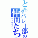 とあるバレー部の仲間たち（チームメイト）