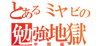 とあるミヤビの勉強地獄（中間編）