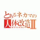 とあるネカマの人体改造記Ⅱ（オワリナキタビ）