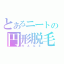 とあるニートの円形脱毛（ＨＡＧＥ）