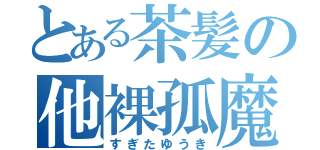 とある茶髪の他裸孤魔臣（すぎたゆうき）