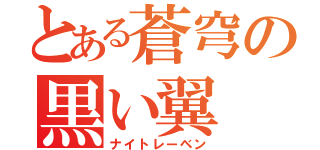 とある蒼穹の黒い翼（ナイトレーベン）