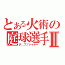 とある火術の庭球選手Ⅱ（テニスプレイヤー）