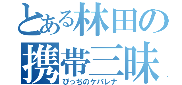 とある林田の携帯三昧（びっちのケバレナ）