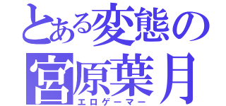 とある変態の宮原葉月（エロゲーマー）