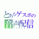 とあるゲスボの音声配信（ツイキャス）