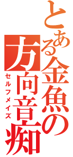 とある金魚の方向音痴（セルフメイズ）