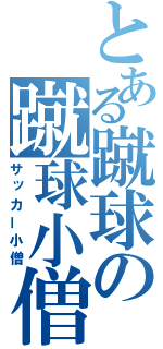 とある蹴球の蹴球小僧（サッカー小僧）