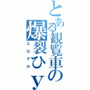 とある観覧車の爆裂ひｙ（エログロ）