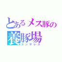 とあるメス豚の養豚場（ゴンザレス）