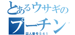 とあるウサギのプーチン（囚人番号５４１）