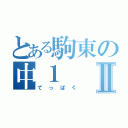 とある駒東の中１Ⅱ（てっぱく）