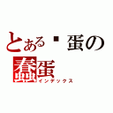 とある傻蛋の蠢蛋（インデックス）