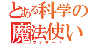 とある科学の魔法使い（ウィザード）