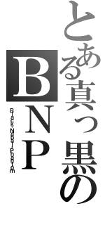 とある真っ黒のＢＮＰ（Ｂｌａｃｋ・Ｎａｂａｌ・Ｐｈａｎｔｏｍ）