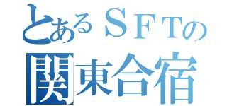 とあるＳＦＴの関東合宿（）