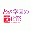 とある学園の文化祭（Ｃｕｌｔｕｒｅ Ｆｅｓｔｉｖａｌ）