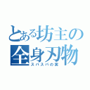 とある坊主の全身刃物（スパスパの実）