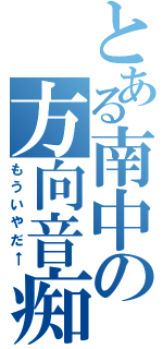 とある南中の方向音痴（もういやだ←）