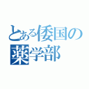 とある倭国の薬学部（）