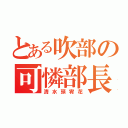 とある吹部の可憐部長（清水頭宥花）