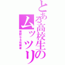 とある高校生のムッツリ（寡黙なる性識者）