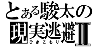 とある駿太の現実逃避Ⅱ（ひきこもり）