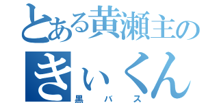 とある黄瀬主のきぃくん（黒バス）