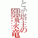 とある塔主の銀飛火竜（衣装レウス）