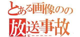 とある画像のの放送事故（ピーーーーー）