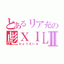 とあるリア充の彪ＸＩＬＥⅡ（ひょうざいる）