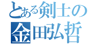 とある剣士の金田弘哲（）