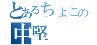 とあるちょこの中堅（）