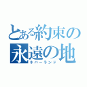 とある約束の永遠の地（ネバーランド）