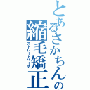 とあるさかちんの縮毛矯正（ストレートパーマ）