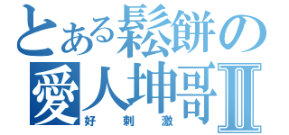 とある鬆餅の愛人坤哥Ⅱ（好刺激）