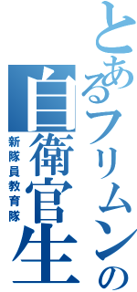 とあるフリムン達の自衛官生活（新隊員教育隊）